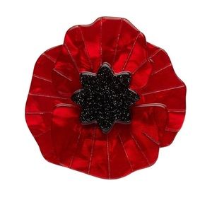 BRAND NEW - Erstwilder - Brooch - Poppy Field ❤️